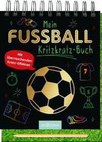 Buch Cover Mein Fußball-Kritzkratz-Buch