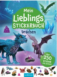 Buch Cover Mein Lieblings-Stickerbuch – Drachen