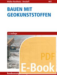 Buch Cover Bauen mit Geokunststoffen (E-Book)