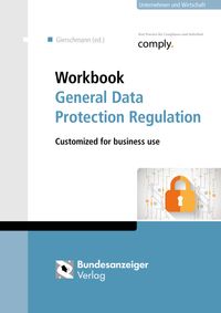 Buch Cover Workbook General Data Protection Regulation