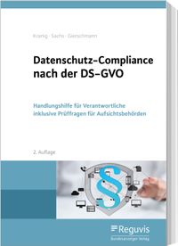 Buch Cover Datenschutz-Compliance nach der DS-GVO