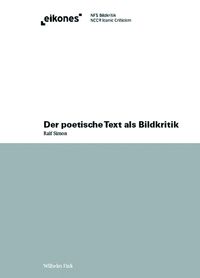 Buch Cover Der poetische Text als Bildkritik