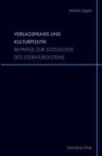 Buch Cover Verlagspraxis und Kulturpolitik
