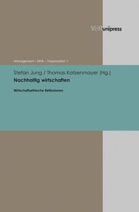Buch Cover Nachhaltig wirtschaften