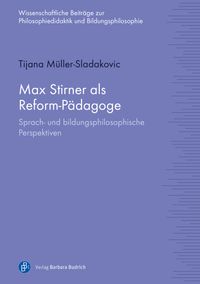 Buch Cover Max Stirner als Reform-Pädagoge