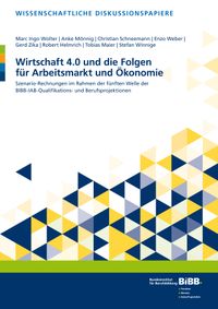 Buch Cover Wirtschaft 4.0 und die Folgen für Arbeitsmarkt und Ökonomie