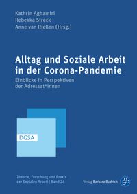 Buch Cover Alltag und Soziale Arbeit in der Corona-Pandemie
