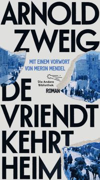 Buch Cover De Vriendt kehrt heim