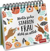 Buch Cover Hinter jeder starken Frau steht sie selbst