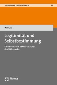 Buch Cover Legitimität und Selbstbestimmung
