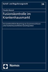 Buch Cover Fusionskontrolle im Krankenhausmarkt