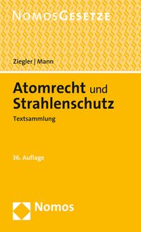Buch Cover Atomrecht und Strahlenschutz