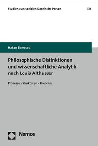 Buch Cover Philosophische Distinktionen und wissenschaftliche Analytik nach Louis Althusser