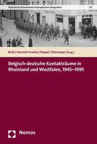 Buch Cover Belgisch-deutsche Kontakträume in Rheinland und Westfalen, 1945–1995
