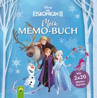 Buch Cover Die Eiskönigin 2 Mein Memo-Buch. Frozen-Pappbilderbuch mit 40 Memo-Karten