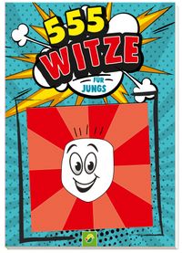 Buch Cover 555 Witze für Jungs