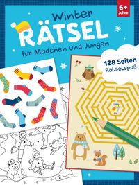 Buch Cover Winterrätsel für Jungen und Mädchen