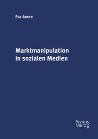 Buch Cover Marktmanipulation in Sozialen Medien