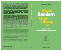 Buch Cover Warum Gendern keine Lösung ist