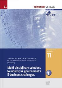 Buch Cover Multi-disciplinary solutions to industry & government´s E-business challenges