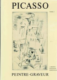 Buch Cover Picasso Peintre-Graveur / Picasso Peintre-Graveur