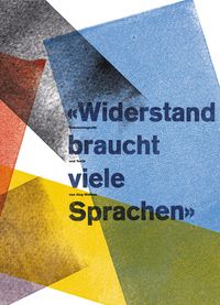 Buch Cover Widerstand braucht viele Sprachen