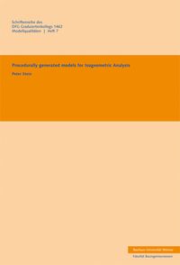 Buch Cover Procedurally generated models for Isogeometric Analysis