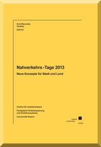 Buch Cover Nahverkehrs-Tage 2013