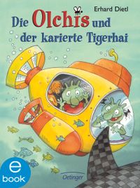 Buch Cover Die Olchis und der karierte Tigerhai