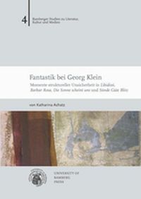 Buch Cover Fantastik bei Georg Klein