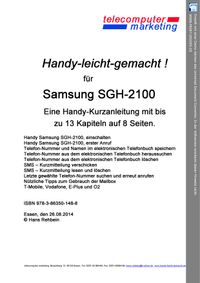 Buch Cover Samsung SGH-2100-leicht-gemacht