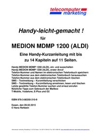 Buch Cover MEDION MDMP 1200 (ALDI) leicht-gemacht