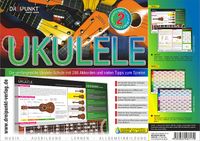 Buch Cover Info-Tafel-Set Ukulele