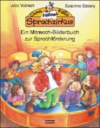 Buch Cover Clown Kallis fröhlicher Sprachzirkus