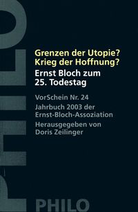 Buch Cover Grenzen der Utopie? Krieg der Hoffnung?