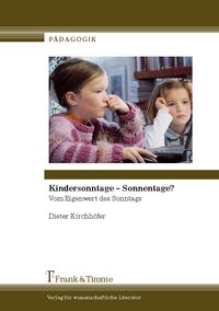 Buch Cover Kindersonntage – Sonnentage?