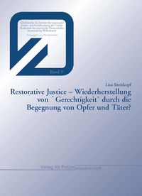 Buch Cover Restorative Justice