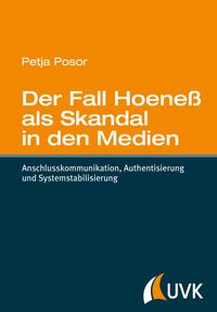 Buch Cover Der Fall Hoeneß als Skandal in den Medien