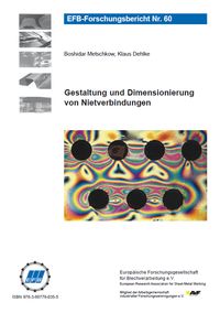 Buch Cover Gestaltung und Dimensionierung von Nietverbindungen
