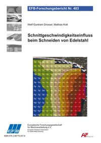Buch Cover Schnittgeschwindigkeitseinfluss beim Schneiden von Edelstahl