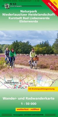 Buch Cover Naturpark Niederlausitzer Heidelandschaft - Kurstadt Bad Liebenwerda - Mühlberg - Schradenland