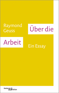 Buch Cover Über die Arbeit