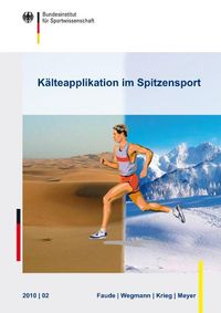 Buch Cover Kälteapplikationen im Spitzensport