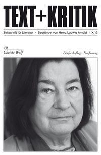 Buch Cover Christa Wolf