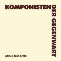 Buch Cover Komponisten der Gegenwart (KDG)