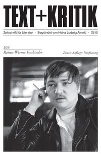 Buch Cover Rainer Werner Fassbinder