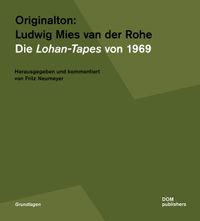 Buch Cover Originalton: Ludwig Mies van der Rohe