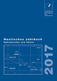 Buch Cover Nautisches Jahrbuch. Ephemeriden und Tafeln zur Bestimmung der Zeit,... / Nautisches Jahrbuch. Ephemeriden und Tafeln