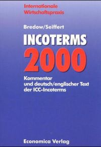 Buch Cover Incoterms 2000