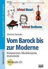 Buch Cover Brigg: Musik / Vom Barock bis zur Moderne